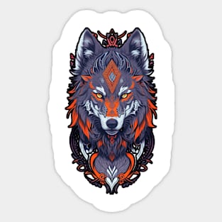 Wolf Artistry Sticker